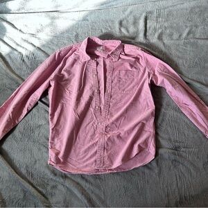 Men’s Pink Button Down Dress Shirt